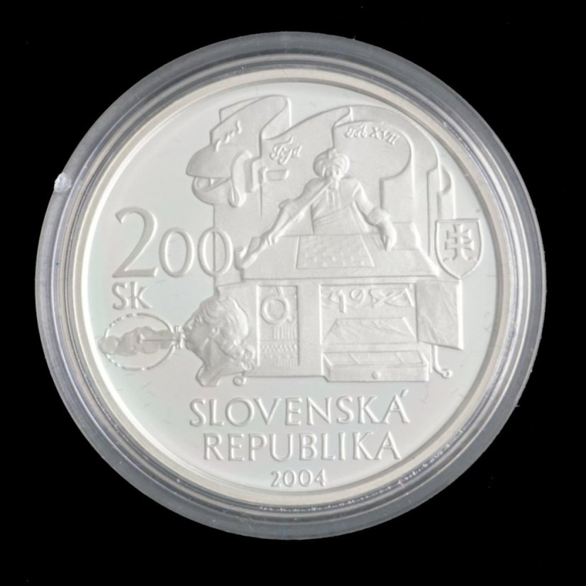 Stříbrná mince 200SK 2004 W.Kempelen - Provedení: PROOF