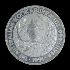 Austrálie 5 Dollars 1991 Kookaburra