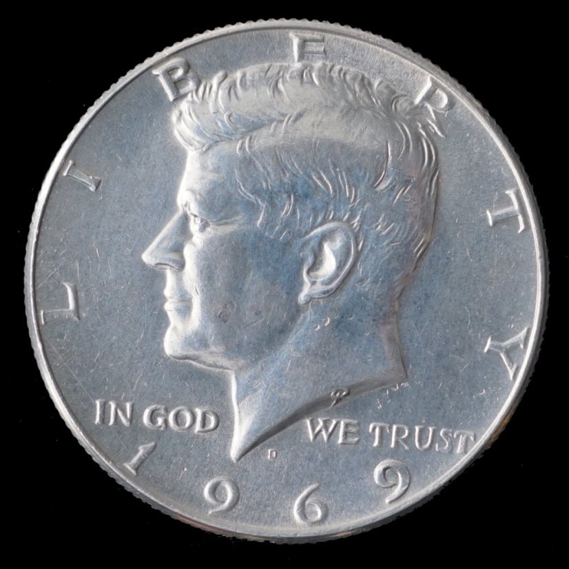 USA - 1/2 Dollar 1969 D