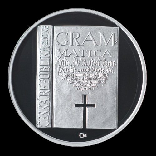 Stříbrná mince 200 Kč 2023 Jan Blahoslav - Provedení: PROOF