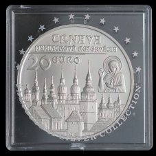 Stříbrná mince 20 Euro 2011 Pamiatková rezervácia Trnava