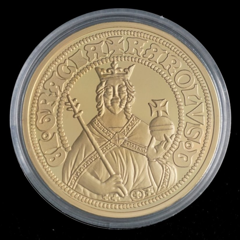 Replika GRACIA KAROLUS: D, ROMANORUM ET BOEMIA REX