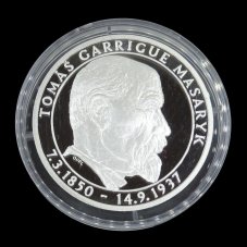 70 LET OD ÚMRTÍ TOMÁŠE GARRIGUE MASARYKA - STŘÍBRO PROOF