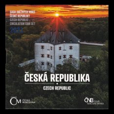 Sada oběžných mincí 2021 Česká republika stand