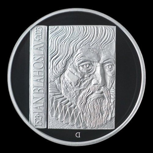 Stříbrná mince 200 Kč 2023 Jan Blahoslav - Provedení: Standard