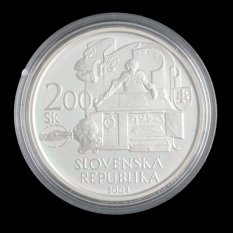Stříbrná mince 200SK 2004 W.Kempelen