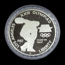 USA - 1 Dollar 1983 S Omympiad