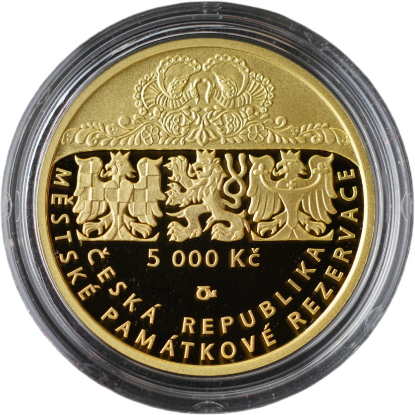 Zlatá mince 5000 Kč 2025 Štramberk - type: Standard