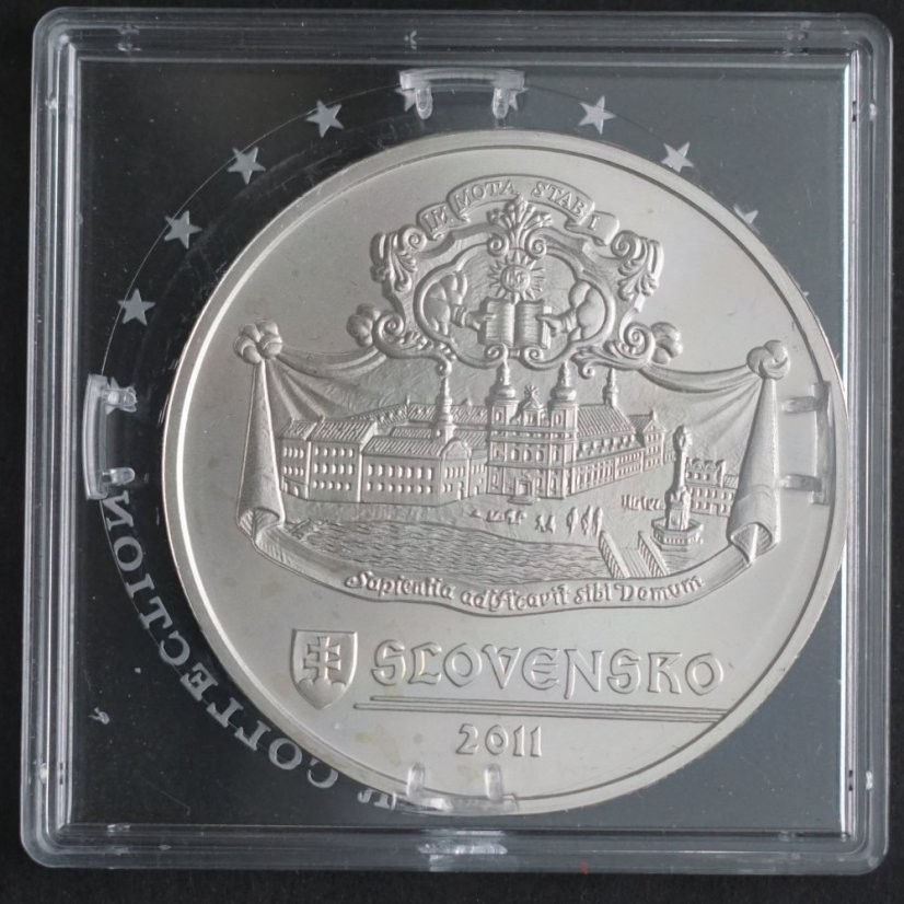 Stříbrná mince 20 Euro 2011 Pamiatková rezervácia Trnava - Provedení: PROOF