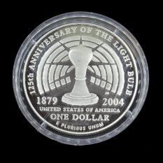 USA - 1 Dollar 2004 125th Anniversary of the Light Bulb