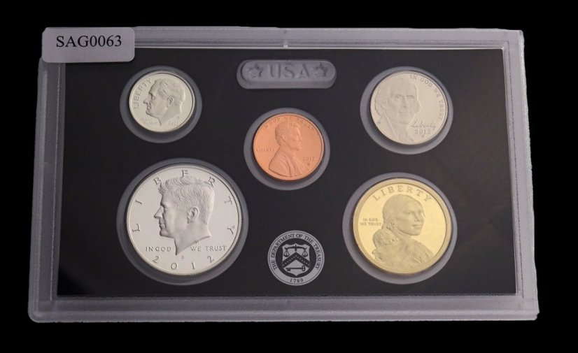 USA - ročníková sada 2012 proof