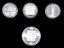 Sada stříbrných mincí rok 2018 Proof