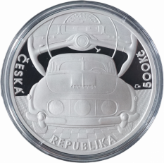 Stříbrná mince 500Kč 2023 Osobní automobil Tatra 603