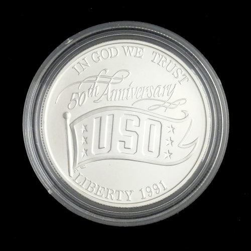 USA - 1 Dollar 1991 50th Anniversary - United Service Organizations
