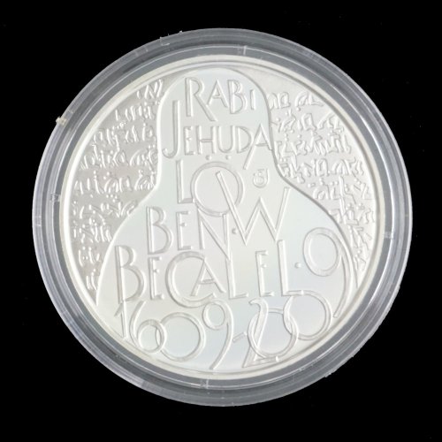 Stříbrná mince 200 Kč 2009 Rabí Jehuda Löw
