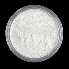 Stříbrná mince 200 Kč 2009 Dosažení severního pólu