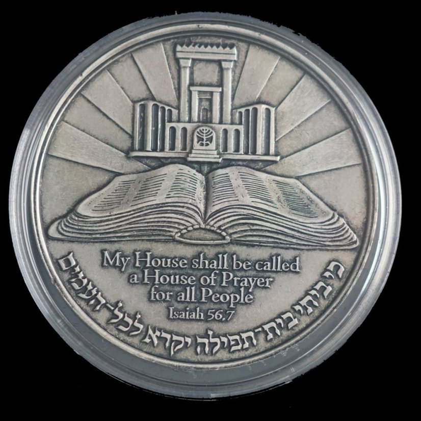 Bible - David hrající na harfu Saulovi