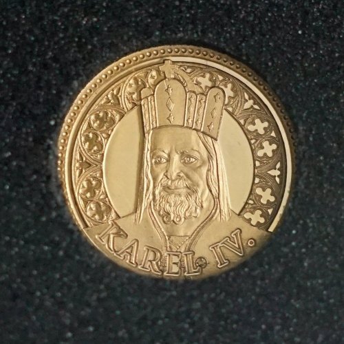 Zlatá medaile Karel IV.