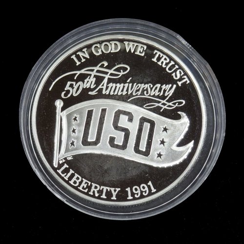 USA - 1 Dollar 1991 50th Anniversary - United Service Organizations
