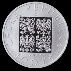Stříbrná mince 100 Kč 2024 Nejvyšší státní zastupitelství